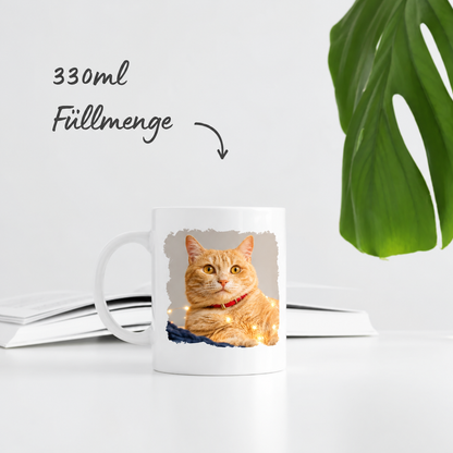 Personalisierte Tasse - Dein Foto mit Tier