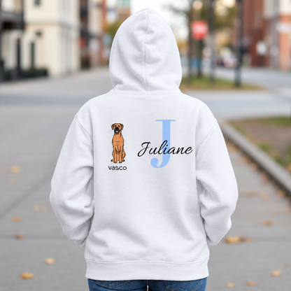 Personalisierter Hoodie - Initiale