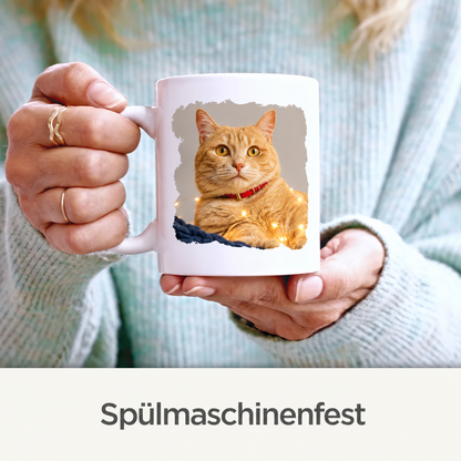 Personalisierte Tasse - Dein Foto mit Tier
