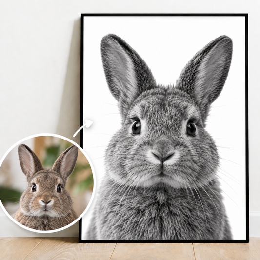 Personalisiertes Poster - Haustierportrait